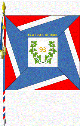 Drapeau, 93e Demi-brigade, Italie, 1797-1799