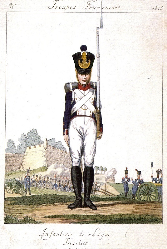 Infanterie de Ligne, 1814-1815