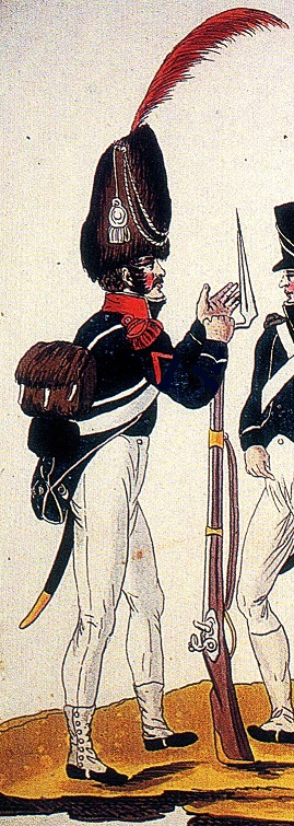 Carabinier d'Infanterie lgre 1806