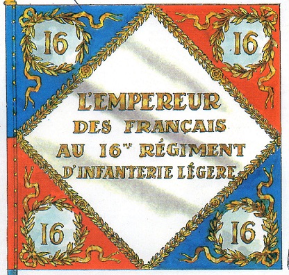 Drapeau 1804 16e Lger