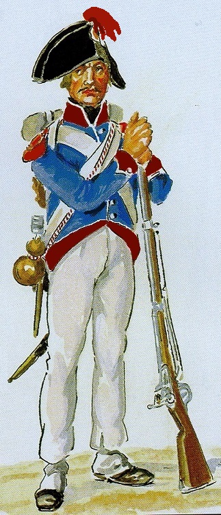 22e Lger, 1800-1801