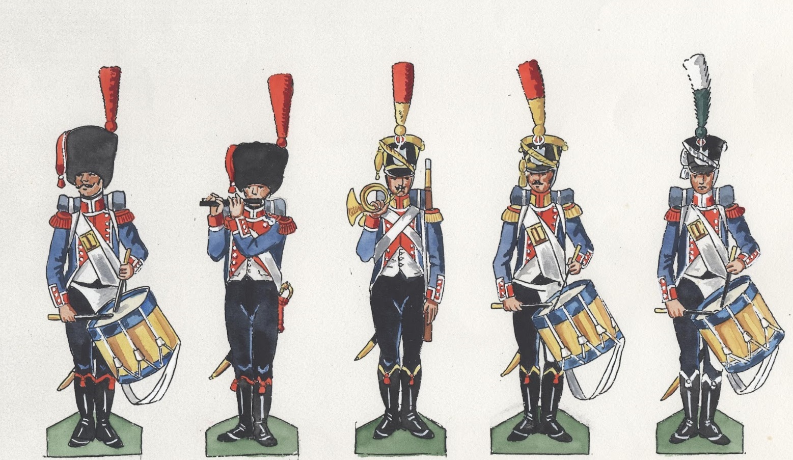 Musiciens de Compagnie 25e lger 1810