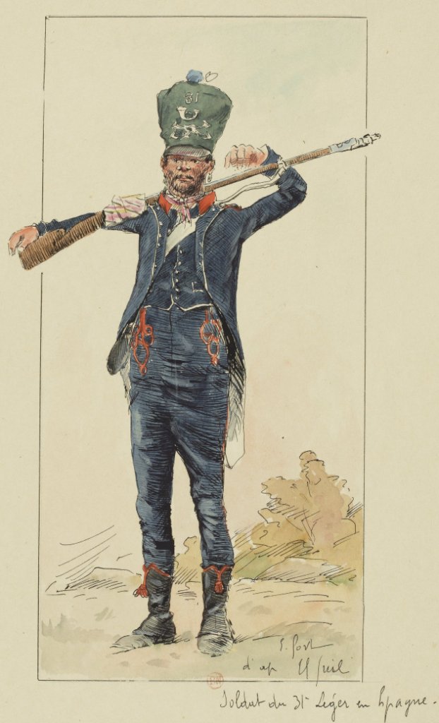 Carabinier 31e Lger 1810-1811