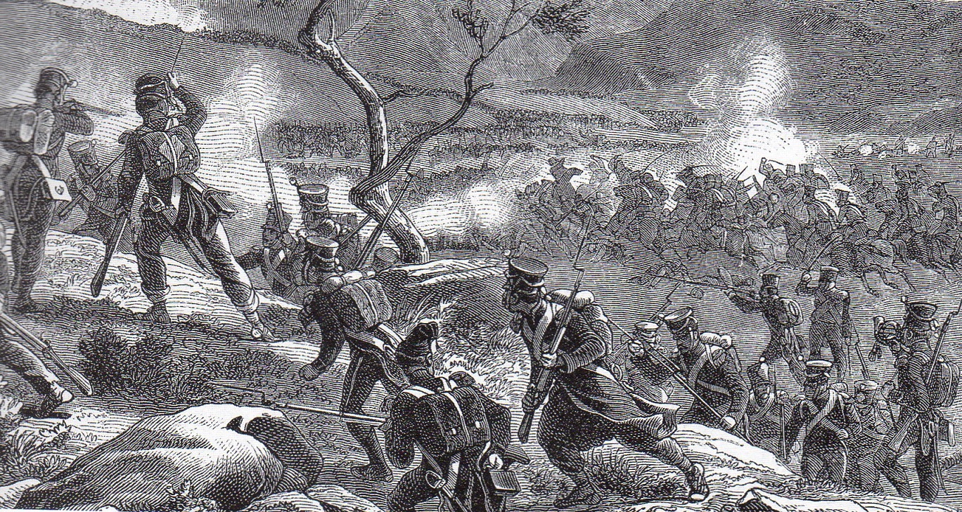 infanterie lgre au combat de Redinha 12 mars 1811