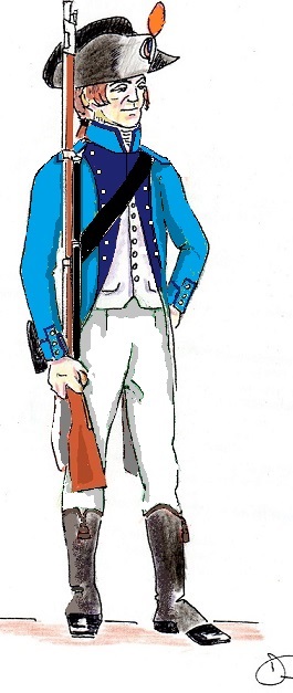 Dserteur franais rentr tenue fin 1804