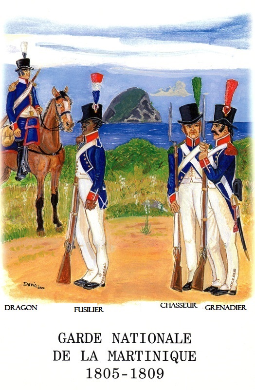 Garde nationale de la Martinique 1805-1809