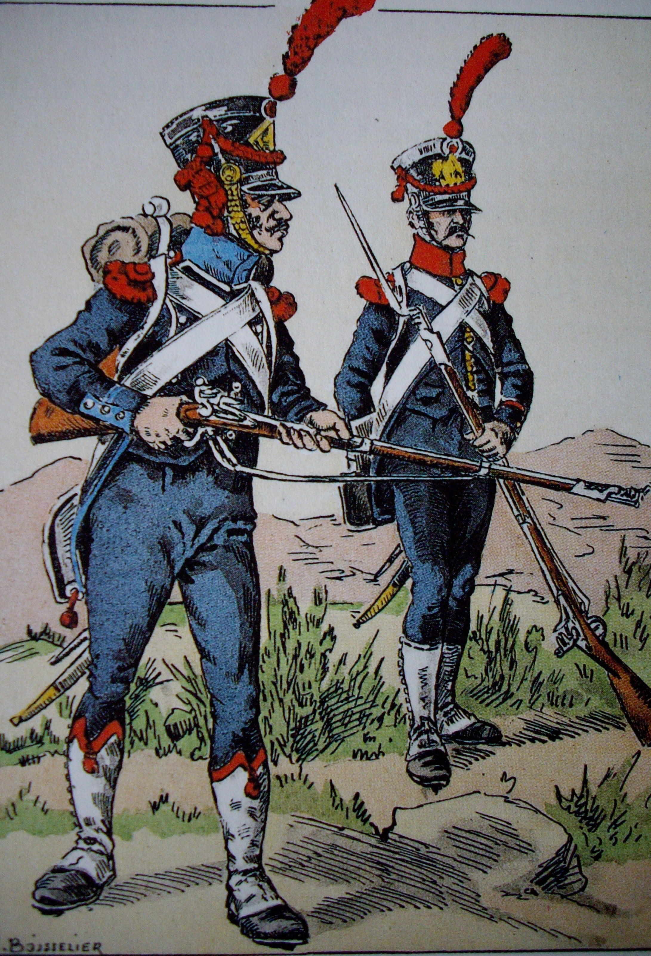 carabiniers du bataillon septinsulaire