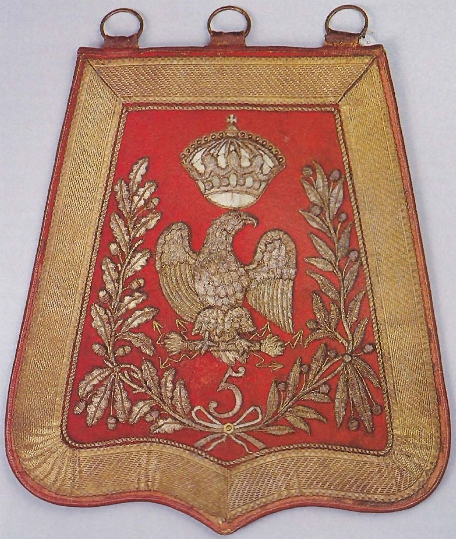 Sabretache Officier 5e Hussards, 1805-1815