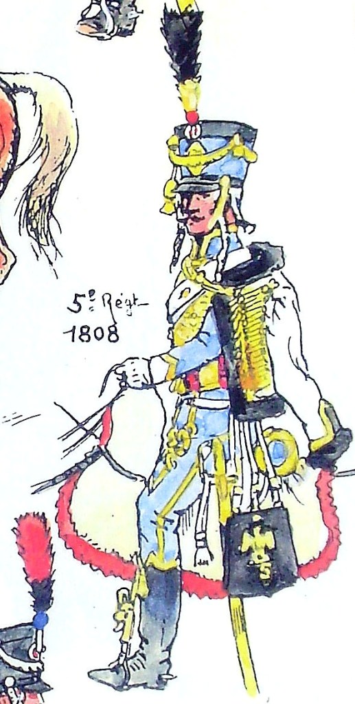 Hussard, 5e Hussards, 1808