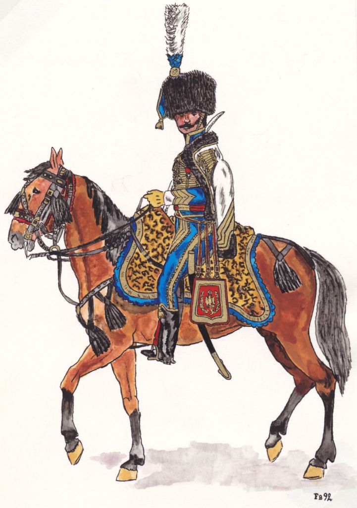 Chef d'Escadron, 1807, 5e Hussards