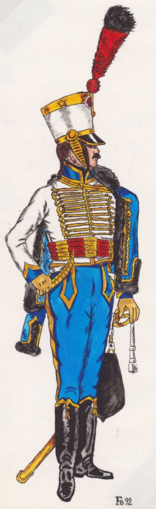 Trompette 5e Hussards, 1805-1806