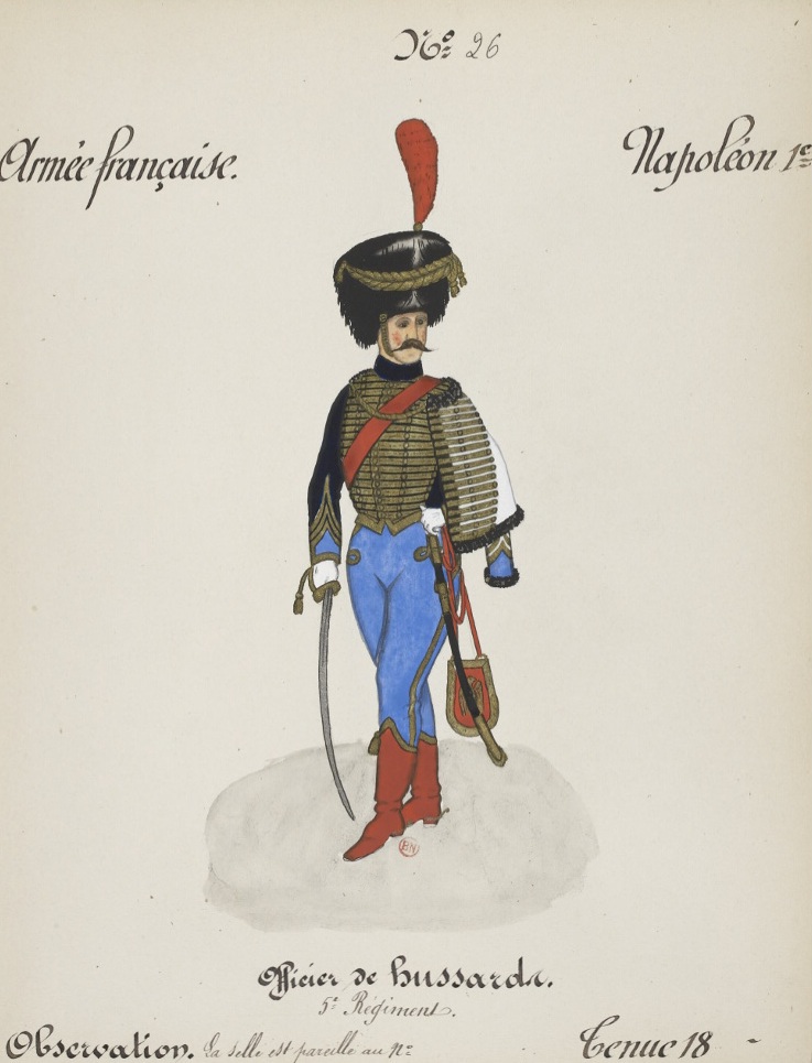 Officier 5e hussards