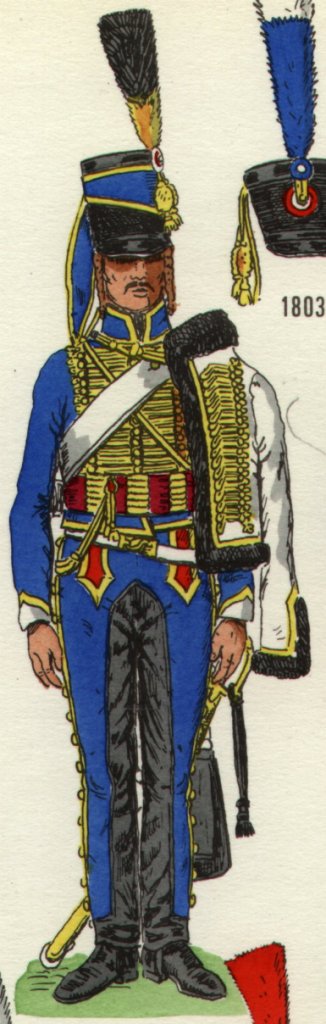 Hussard, 5e Rgiment, 1798