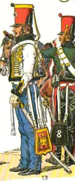 Hussard, 5e Hussards, 1813-1814