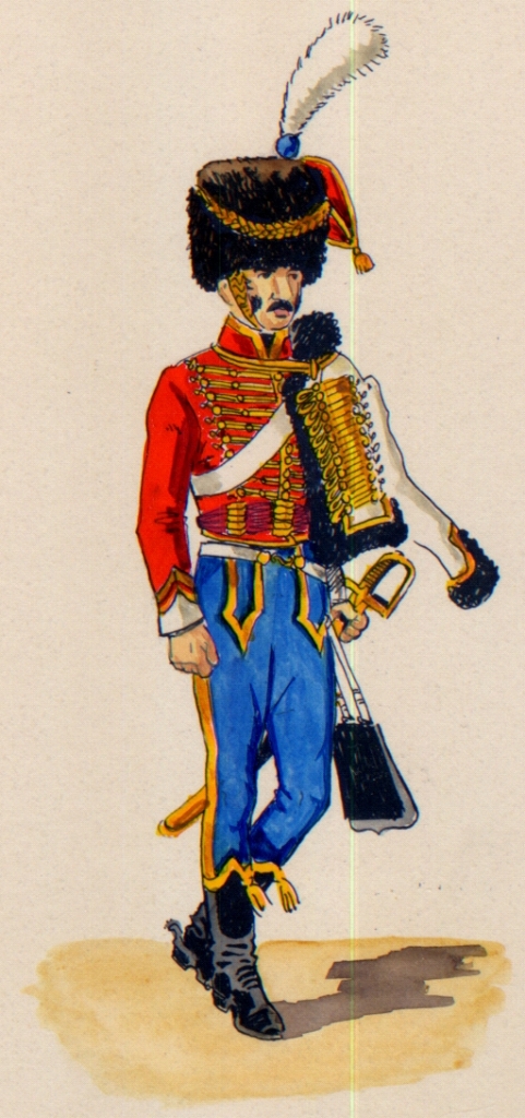 Officier 5e Hussards, 1803