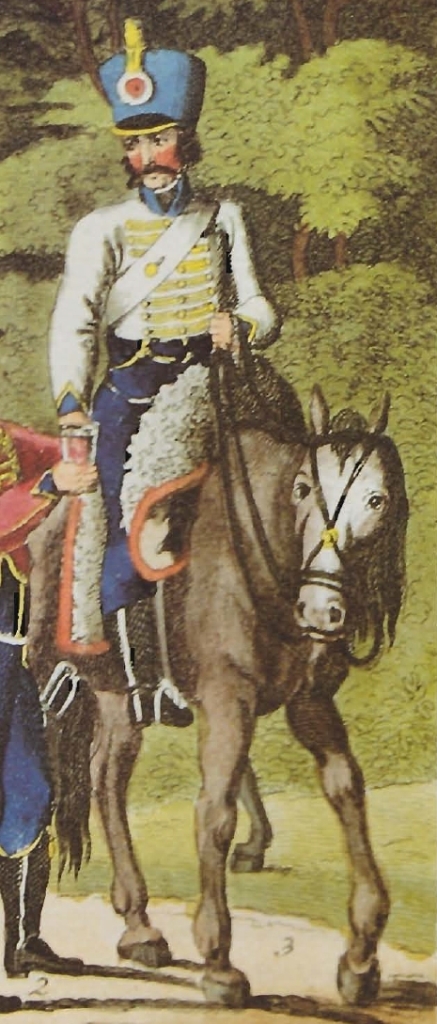 Trompette 5e Hussards, 1809