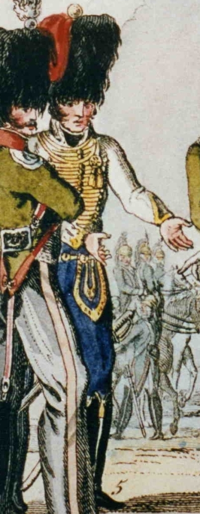 Officier 5e Hussards, 1809