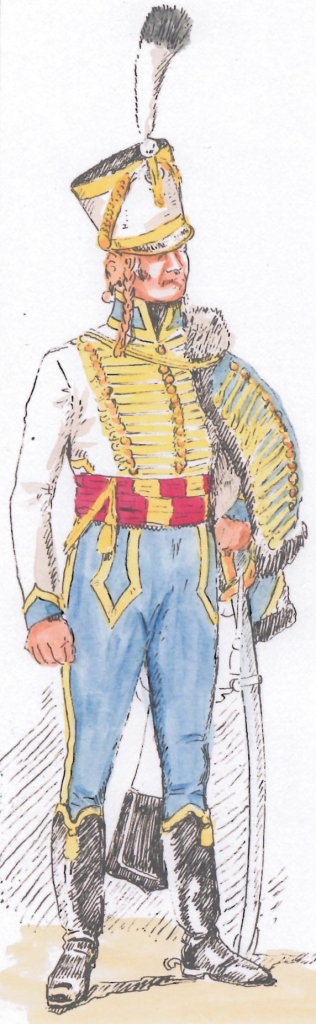 Trompette 5e Hussards, 1805-1806