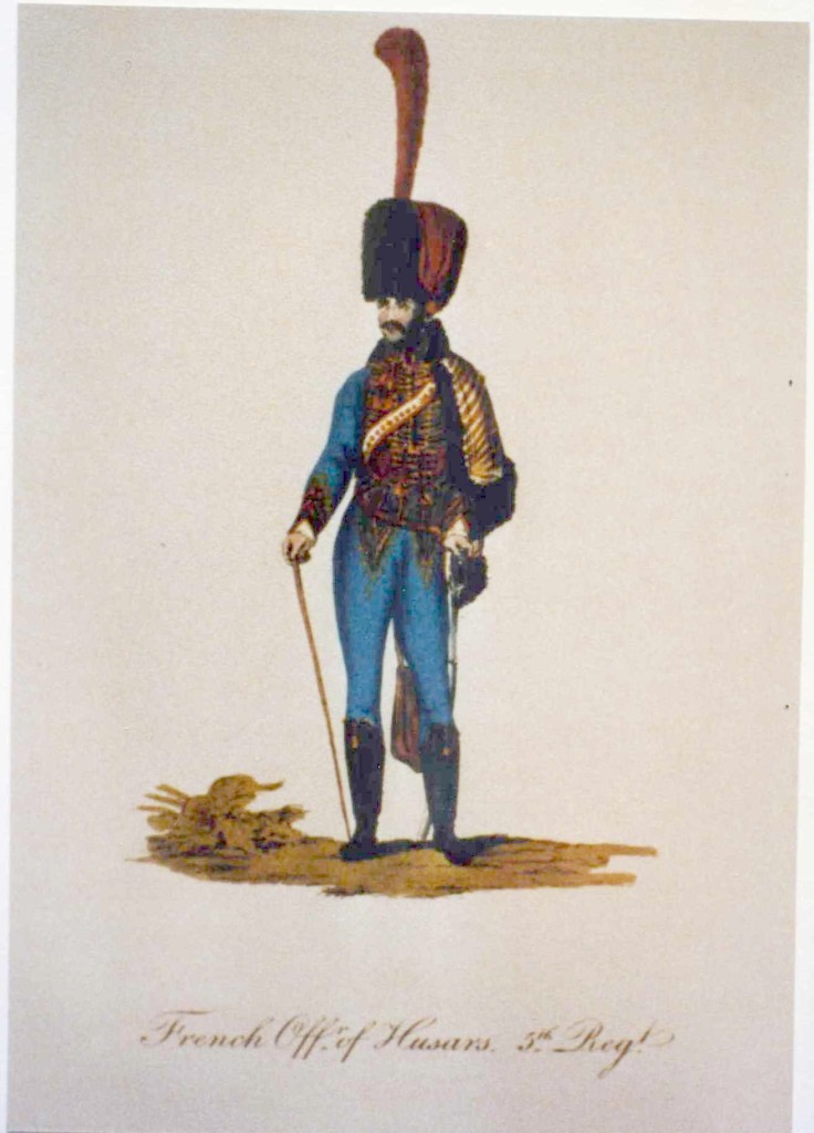 Officier, 5e Hussards, 1808