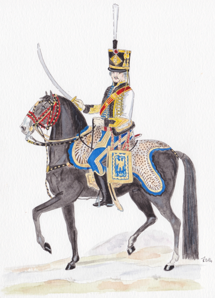 Officier 5e Hussards, 1804-1805