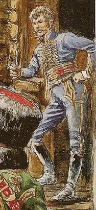 Officier 5e Hussards, 1806