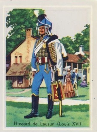 hussard de Lauzun poque Louis XVI