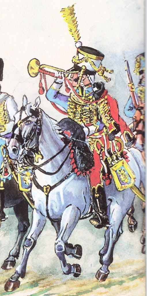 Trompette 5e Hussards 1803-1805