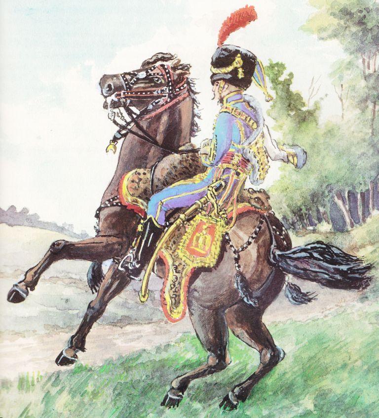 Officier, 5e Hussards, 1810