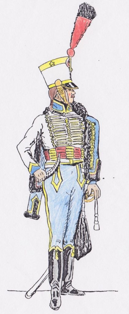 Trompette 5e Hussards, 1805-1806