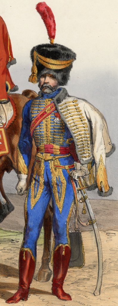 Officier, 5e Hussards, 1807-1810