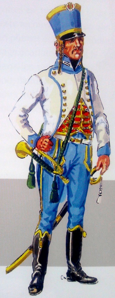 Trompette 5e Hussards, 1808