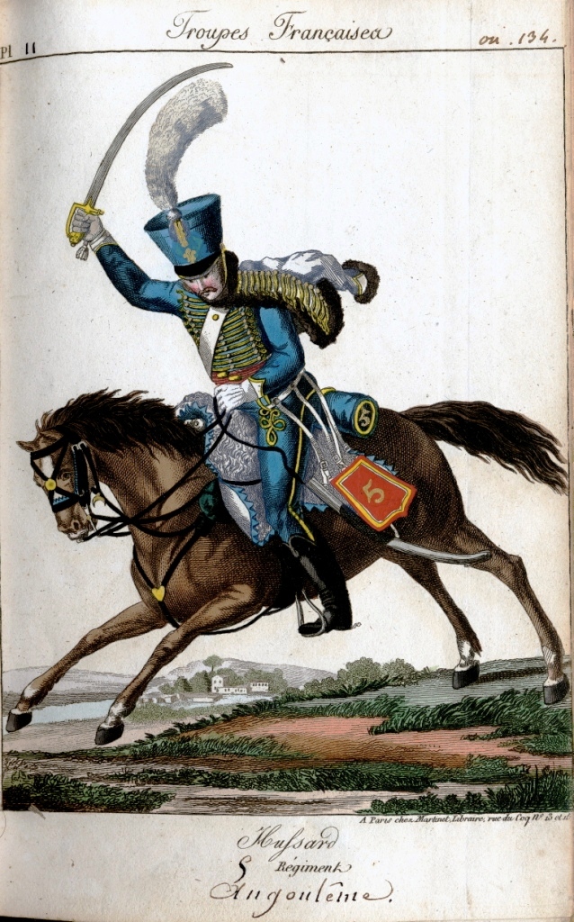 Hussard, 5e Hussards, 1814