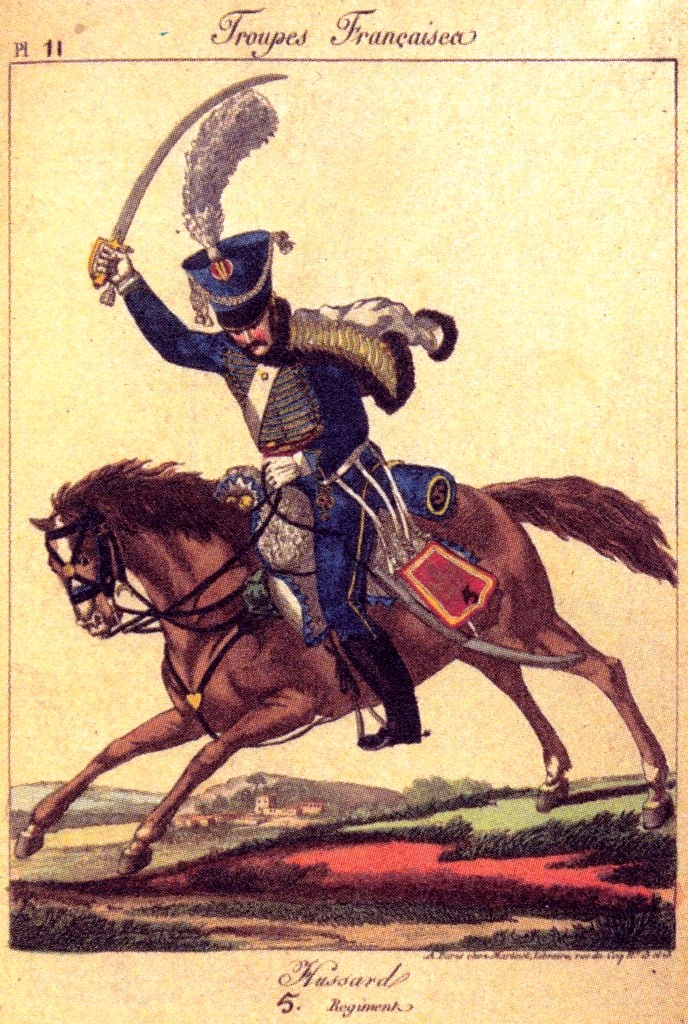 Hussard, 5e Hussards, 1808-1812