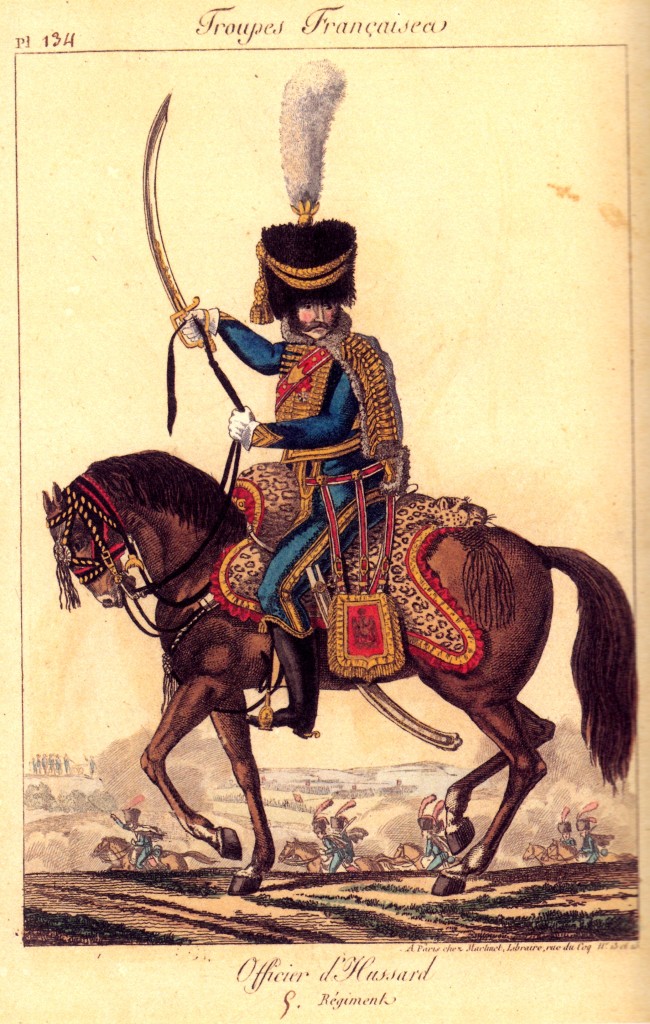 Officier 5e Hussards 1810