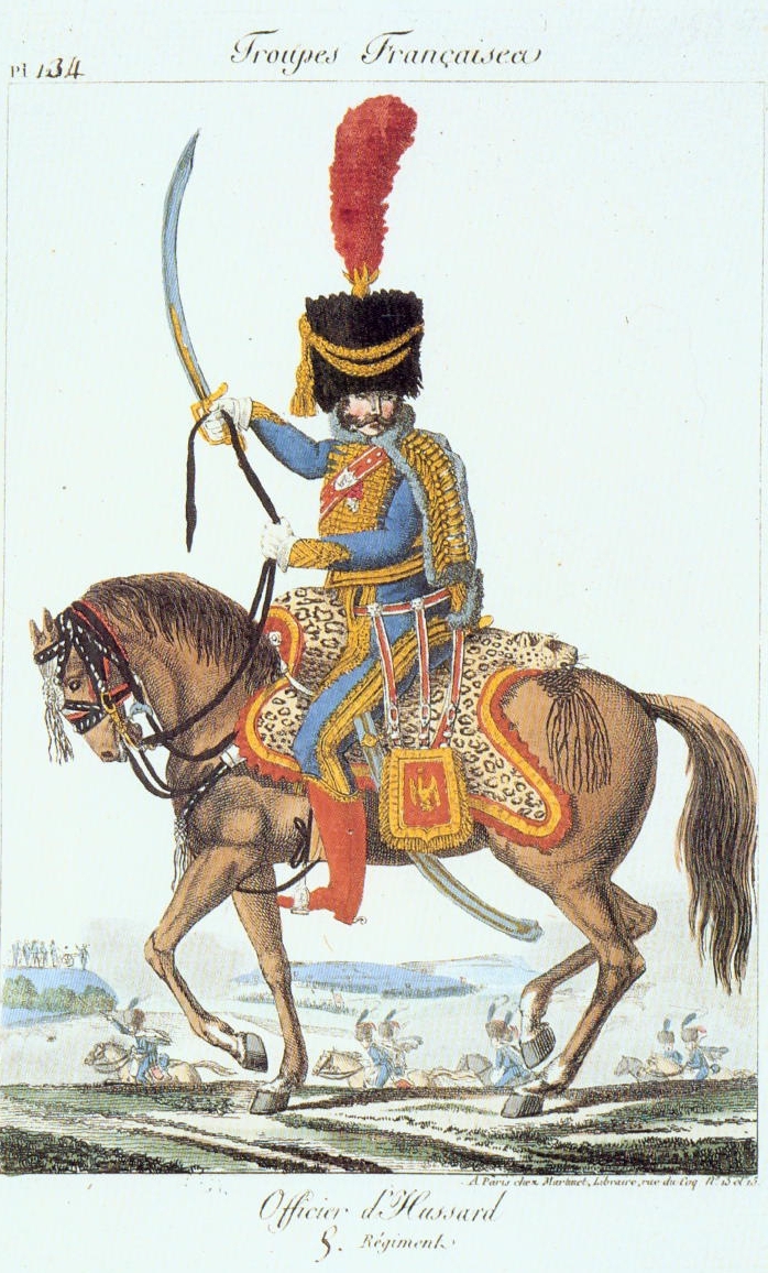 Officier 5e Hussards 1810