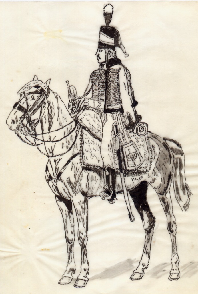 Trompette 5e Hussards 1797