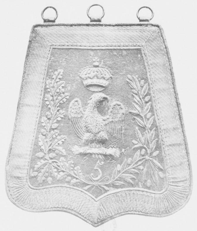 Sabretache Officier 5e Hussards