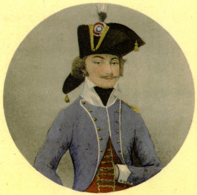 Sous lieutenant 5e Hussards, 1793