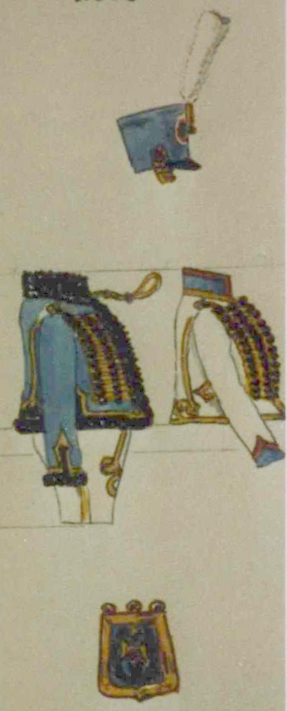 Trompette 5e Hussards, 1808