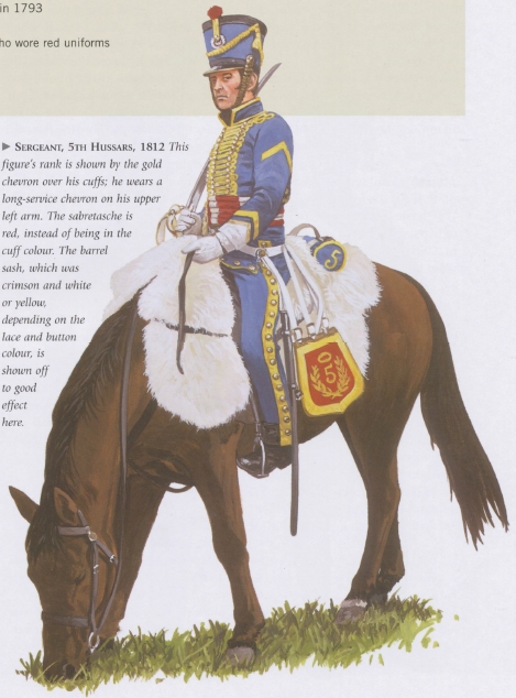 Hussard 5e Hussards 1812