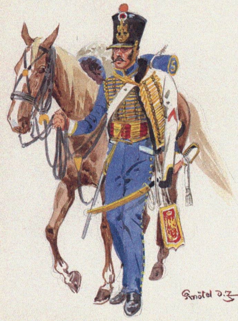 Hussard 5e Hussards, 1812