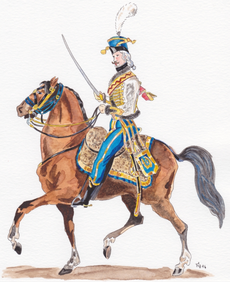 Officier 5e Hussards 1793