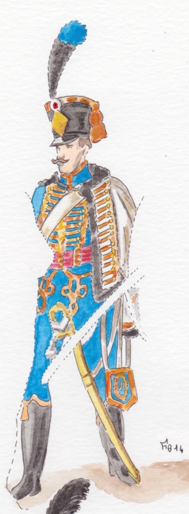 Hussard, 5e Hussards, 1804-1805