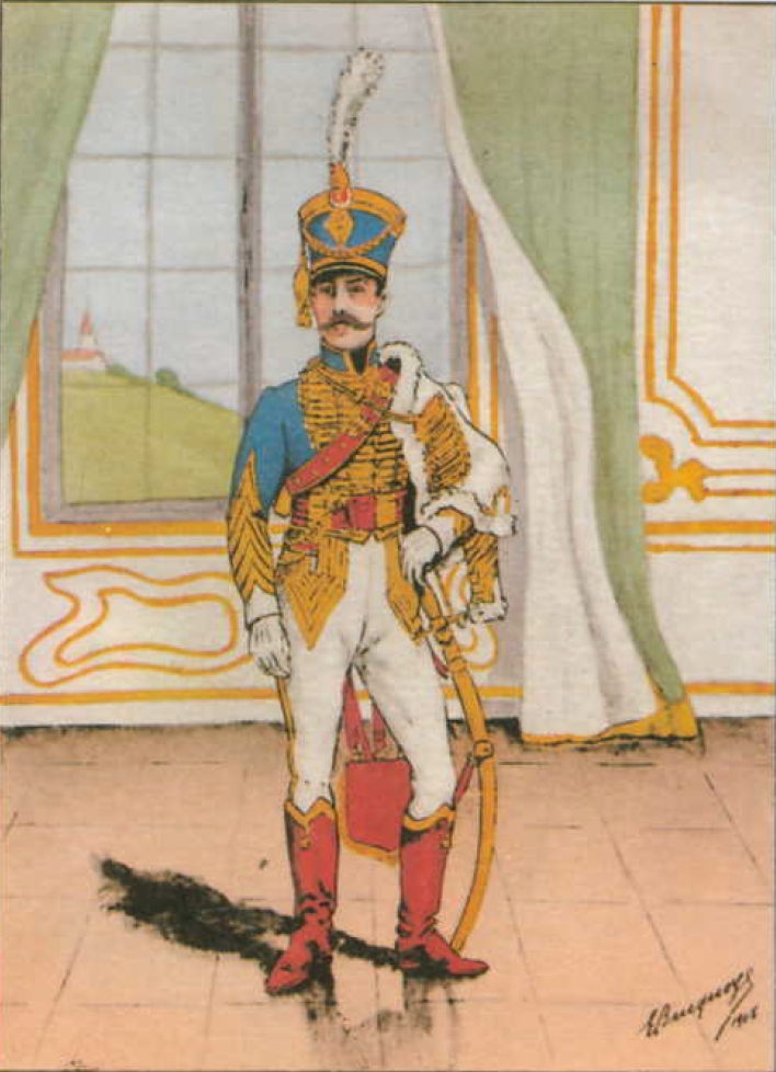 Colonel  5e Hussards, 1806