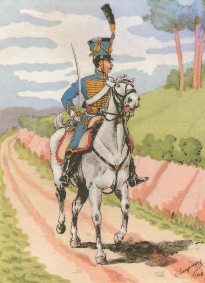 Marchal des Logis 5e Hussards, 1806