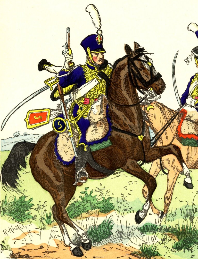 Hussard, 5e Hussards, 1808