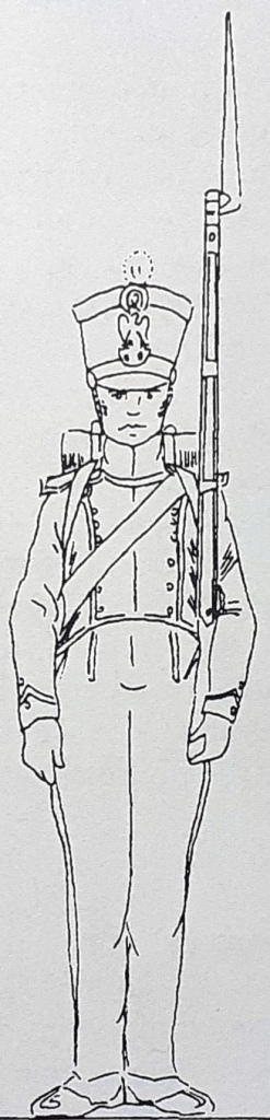 Chasseur, Régiment d'Isembourg, 1813-1814